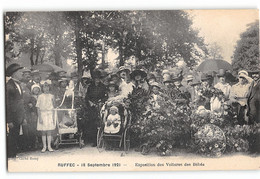 CPA 16 Ruffec 18 Septembre 1921 Exposition Des Voitures Des Bébés - Ruffec