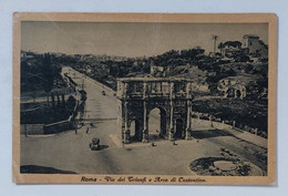 98456 Cartolina - Roma - Via Dei Trionfi E Arco Di Costantino - VG 1935 - Andere Monumenten & Gebouwen