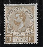 Monaco Taxe N°10 - Neuf * Avec Charnière - TB - Postage Due