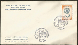 Turkey 1964 European Concrete Committee (CEB) | European Ideas | Special Cover, Ankara, Sept. 21 - Covers & Documents