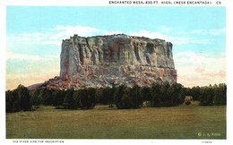 Enchanted Mesa, 430 Ft. High, (Mesa Encantada) - New Mexico - Albuquerque