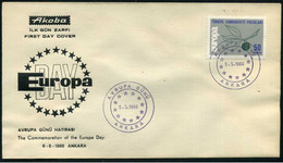 Turkey 1966 Europa Day, May. 5 | European Ideas | Special Cover - Covers & Documents