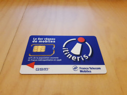 ANCIENNE CARTE GSM SIM ITINERIS T.B.E !!! - Other & Unclassified