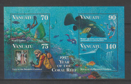 Vanuatu 1997 Récifs De Corail BF 28 ** MNH - Vanuatu (1980-...)