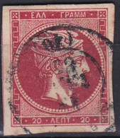 Greece Stamps 1861-82 80l Used Lot27 - ...-1861 Voorfilatelie