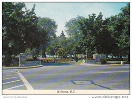 Canada Entrance To City Park Kelowna British Columbia - Kelowna