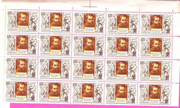 URSS CCCP Bloc De 20 Timbres Neufs ** MNH 6k Michel-Ange 1564-1964 Mi 3005 - Nuovi