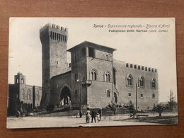 ROMA ESPOSIZIONE REGIONALE PIAZZA D’ARMI PADIGLIONE DELLE MARCHE  1911 - Exhibitions
