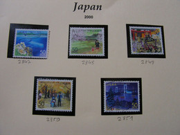 Japan 2000, Michel  2847 - 2851 - Usati