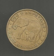 JC, Monnaie De Paris , 2004, Collection Nationale, Médaille Officielle, ZOO D'AMNEVILLE, 57, Moselle - 2004