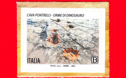 Nuovo - MNH - ITALIA - 2021 - Tesori Del Parco Nazionale Dell’Alta Murgia – Cava Pontrelli - Orme Di Dinosauro  - B - 2021-...: Neufs