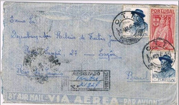 Portugal, 1947, Lisboa-Rio De Janeiro - Oblitérés