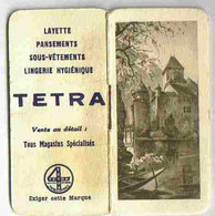 1937 Petit Calendrier De Poche TETRA Layette Pansements Lingerie 16 Pages - Kleinformat : 1921-40
