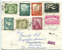 Heavy Postage Circulated Cover UNO N.Y., 1959 - Brieven En Documenten