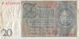 Deutschland - 20 Reichsmark 1929 - 20 Mark