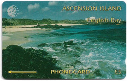 Ascension Island - C&W - GPT - 6CASA - English Bay, 1994, 5.000ex, Used - Ascension (Ile De L')