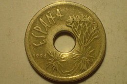 ESPAGNE - ESPANA - SPAIN - 25 Pesetas Iles Canaris , Nickel-Bronze , 1994 , N° KM # 933 , N° Y 249 - 25 Pesetas