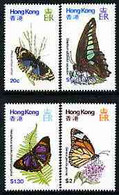 Hong Kong 1979 Butterflies Perf Set Of 4 Unmounted Mint, SG 380-83 - Neufs