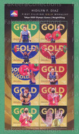 PHILIPPINES 2021 PILIPINAS - HIDILYN F DIAZ TOKYO OLYMPICS GOLD MEDALIST 10v Sheet MNH ** - Olympic Games Weightlifting - Zomer 2020: Tokio