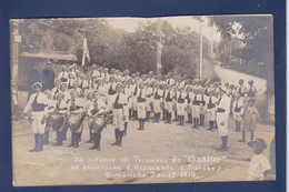 CPA Suisse Helvétia Schweiz Svizzera Circulé Le Chantier Carte Photo Hermance - Hermance