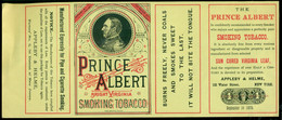 USA Tax-Paid Tobacco Issue Appleby & Helme IRONSIDES (Hicks PW8-1). Full Wrapper For PW8-1, Dated Sep. 16, 1878. - Non Classés