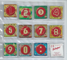 11 Babybel Cijfer Numeral Magneten Magnets Aimant Like New - Letters & Digits