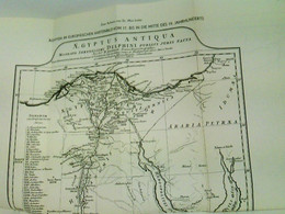 Carte Physique Et Politique De L'Égypte / Aegyptus Antiqua - Tafel 30 Und Tafel 31 Zum Aufsatz Von Dr. Max Lin - Afrique