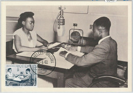 63407 -  BELGIUM - POSTAL HISTORY: MAXIMUM CARD 1960 -  INDEPENDENCE Of CONGO - 1951-1960