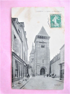 CHAMBON Sur Voueize - L'Eglise - Le Gros Beffroi - Voyagée En 1909 - Chambon Sur Voueize