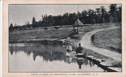 LOCH MARION  IN CHURCHILL PARK, STAMFORD - Stamford