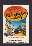 CPM Salon Carte Postale Bourse Deltiology Non Circulé Villeneuve Les Avignon Signé Par L'artiste - Sammlerbörsen & Sammlerausstellungen