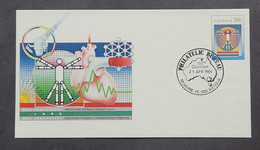 P) 1986 AUSTRALIA, NATIONAL HEALTH AND HEART RESEARCH COUNCIL AND PROGRAMME ANNIVERSARY, POSTAL STATIONERY, MELBOURNE - Otros & Sin Clasificación