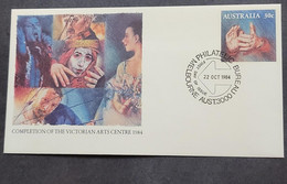 P) 1984 AUSTRALIA, COMPLETION VICTORIAN ART CENTER, POSTAL STATIONERY, MNH - Andere & Zonder Classificatie