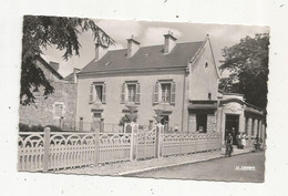 JC, Cp, 86 , NEUVILLE DE POITOU ,la POSTE Et Le Square Leclercq , Vierge , Collection Barriere , Ed.la Cigogne , N° 27 - Neuville En Poitou