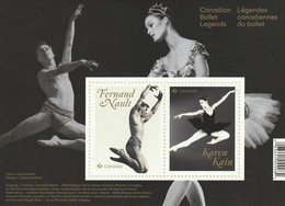 Canada, 2021, Legends Of Canada Ballet, S/s ***, Sn 3289, Yt F3757, Sg MS 3572 - Unused Stamps
