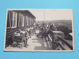 Auberge Du C.A.P.C.I. à RENDEUX-HAUT / La Terrasse - Solarium ( Anc. Durr Et Fils ) Anno 19?? ( Zie/voir Photo ) ! - Rendeux