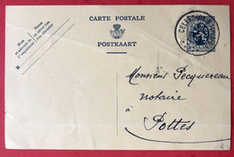 Belgique Entier (n°285) - Cachet à Points CELLES 20.I.1933 - (A026) - Oblitérations à Points