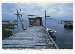 AK 029113 CANADA - Newfoundland - Bootssteg Bei L'Anse Aux Meadows - Other & Unclassified