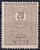 Roumanie (Taxe) YT 71 Année 1922-26 (MNH **) - Postage Due