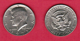 U.S.A.   50  CENTS (HALF DOLLAR) 1972 (KM # 202b) (US-177) - 1964-…: Kennedy