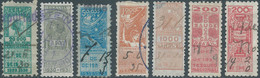 Brasil - Brasile - Brazil,1930 / 1940 Revenue Stamps Tax Fiscal,Used - Service