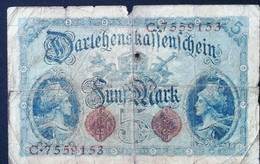 GERMANY OLD  BANKNOTES / DEUTSCHLAND ALTE BANKNOTEN - Autres & Non Classés