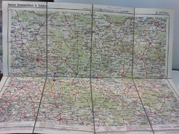 Deutsche Strassenprofilkarte Für Radfahrer Nr. 34 Dessau - Maßstab 1 : 300.000 - Duitsland