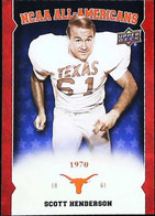 ► SCOTT HENDERSON  NCAA -  University Of Texas Football - 2011 Upper Deck - 2000-Heute