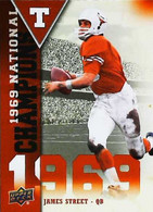 ► JAMES STREET  (QB)  University Of Texas Football - 2011 Upper Deck - 2000-Now