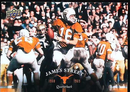 ► JAMES STREET  (Quaterback)      University Of Texas Football - 2011 Upper Deck - 2000-Heute