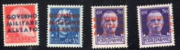 Anglo-americana Di Napoli (1944) - Francobolli Soprastampati ** - Anglo-Amerik. Bez.: Naples