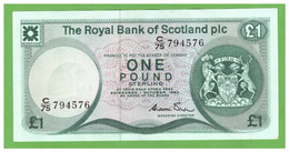 SCOTLAND 1 POUND 1983  P-341b  XF - 1 Pond