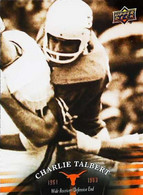 ► CHARLIE TALBERT  (wide Receiver Defensive End)   University Of Texas Football - 2011 Upper Deck - 2000-Aujourd'hui