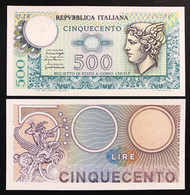 500 LIRE MERCURIO 1976 FDS 5 Esemplari Consecutivi Serie U19 LOTTO 3385 - 500 Lire